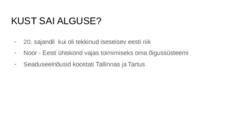 Õiguskeele korralduse areng ja tähtsus aegade jooksul #3