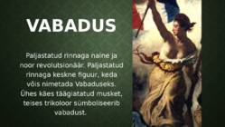 VABADUS VIIB RAHVA BARRIKAAdidele - Maali analüüs #5