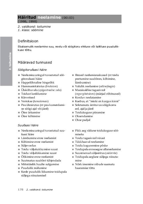 NANDA õendusdiagnoosid 2012-2014 e-raamat #210