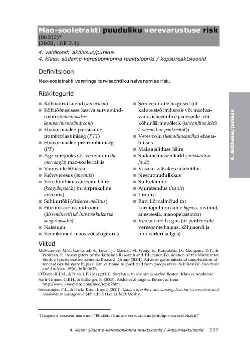 NANDA õendusdiagnoosid 2012-2014 e-raamat #269