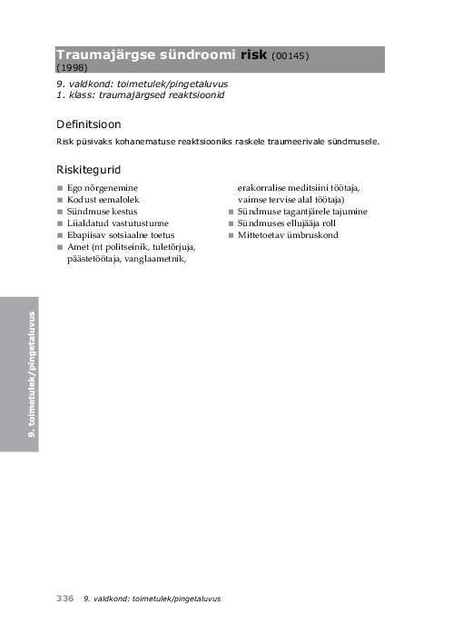 NANDA õendusdiagnoosid 2012-2014 e-raamat #368