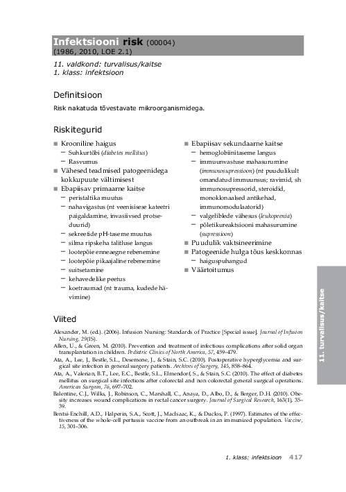 NANDA õendusdiagnoosid 2012-2014 e-raamat #449