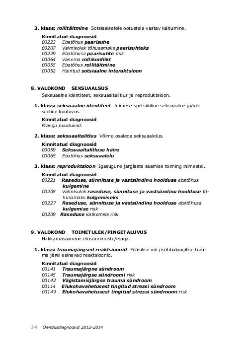 NANDA õendusdiagnoosid 2012-2014 e-raamat #66