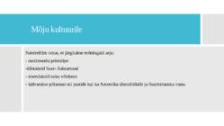 Poliitiliste olude mõju Eesti kultuurile ja eluolule #6