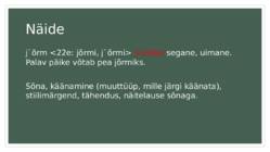 Sõnastike kasutamine ja info otsimine #4