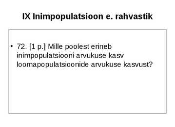 Ökoloogia ja keskkonnakaitse täidetud test #103