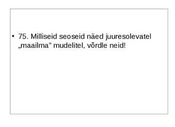 Ökoloogia ja keskkonnakaitse täidetud test #109