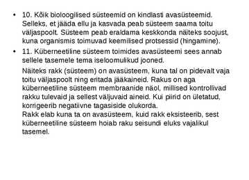 Ökoloogia ja keskkonnakaitse täidetud test #20