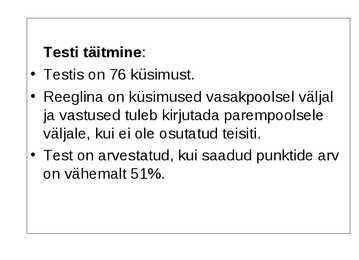 Ökoloogia ja keskkonnakaitse täidetud test #3