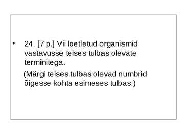 Ökoloogia ja keskkonnakaitse täidetud test #35