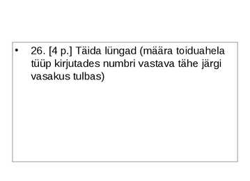 Ökoloogia ja keskkonnakaitse täidetud test #39