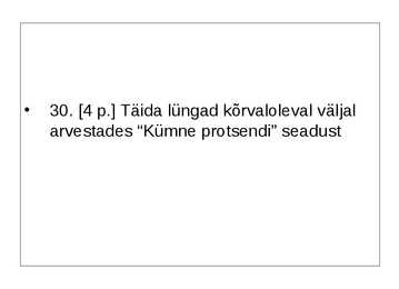 Ökoloogia ja keskkonnakaitse täidetud test #47