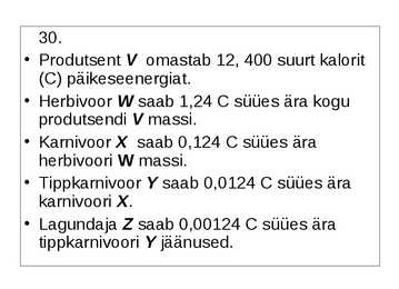 Ökoloogia ja keskkonnakaitse täidetud test #48