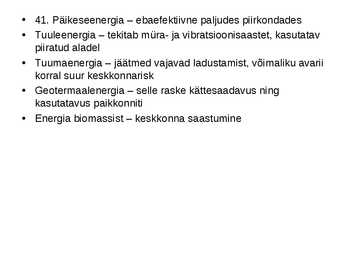 Ökoloogia ja keskkonnakaitse täidetud test #64
