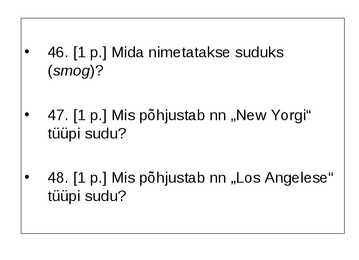 Ökoloogia ja keskkonnakaitse täidetud test #69