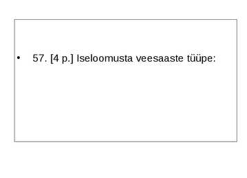 Ökoloogia ja keskkonnakaitse täidetud test #79