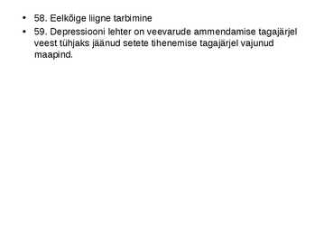 Ökoloogia ja keskkonnakaitse täidetud test #82