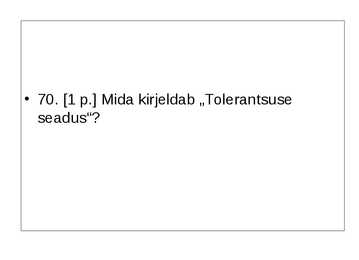 Ökoloogia ja keskkonnakaitse täidetud test #99