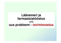 Meie Läänemeri – kuidas tal läheb- Mida saaksime mere hea seisundi nimel teha või tegemata jätta #58