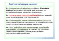 Meie Läänemeri – kuidas tal läheb- Mida saaksime mere hea seisundi nimel teha või tegemata jätta #71