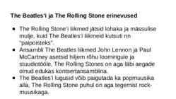 The Beatles versus The Rolling Stones #12