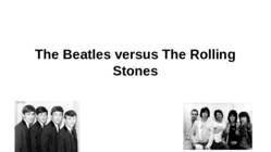 The Beatles versus The Rolling Stones