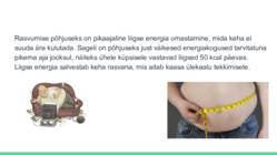 Üle- ja alakaalulisus-põhjused-mõju tervisele jm #3