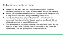 Üle- ja alakaalulisus-põhjused-mõju tervisele jm #7