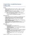 Statistiline modelleerimine teooria kokkuvõte 2020