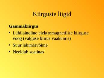 Radioaktiivsus #6