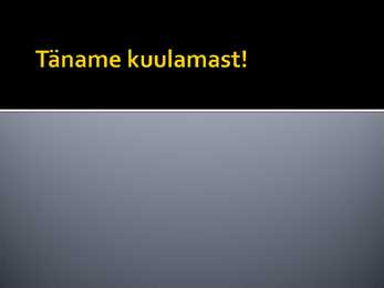 Kosmose uurimis tehnika #16