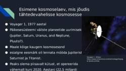 Kosmoselendude ajalugu #6