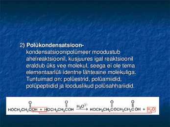 Polümeerid #3