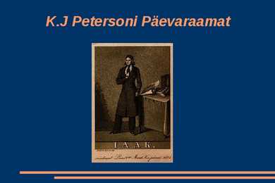 Kristjan Jaak Petersoni-Päevaraamat