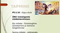 Tahtlik tapmine-presentatsioon abiks #3