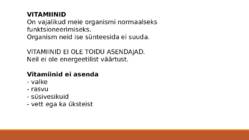 Tiamiin vitamiin esitlus #2