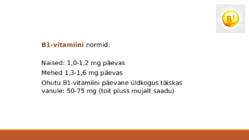 Tiamiin vitamiin esitlus #18