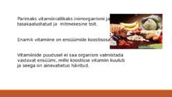 Tiamiin vitamiin esitlus #3