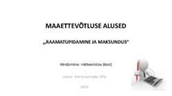 RAAMATUPIDAMINE #8