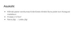Viru lavamaa maastikurajoon #2