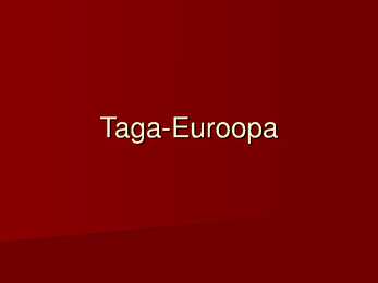 Taga-Euroopa-Horvaatia