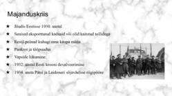 Eesti 1920-1934 - Demokraatlik periood #6