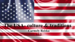 The USA- culture