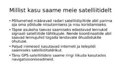 Satelliidid ja nende kaaslased #4