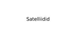 Satelliidid ja nende kaaslased