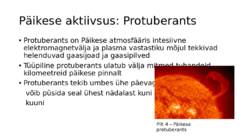 Päikesetuul-magnetväli-Päikese aktiivsus päikeselaigud ja muud ilmingud #6