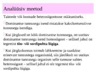 mendeli i ja ii seadus #21