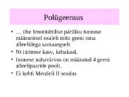 mendeli i ja ii seadus-2 #30