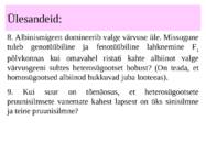 mendeli i ja ii seadus-2 #33