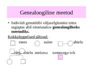 mendeli i ja ii seadus-2 #24